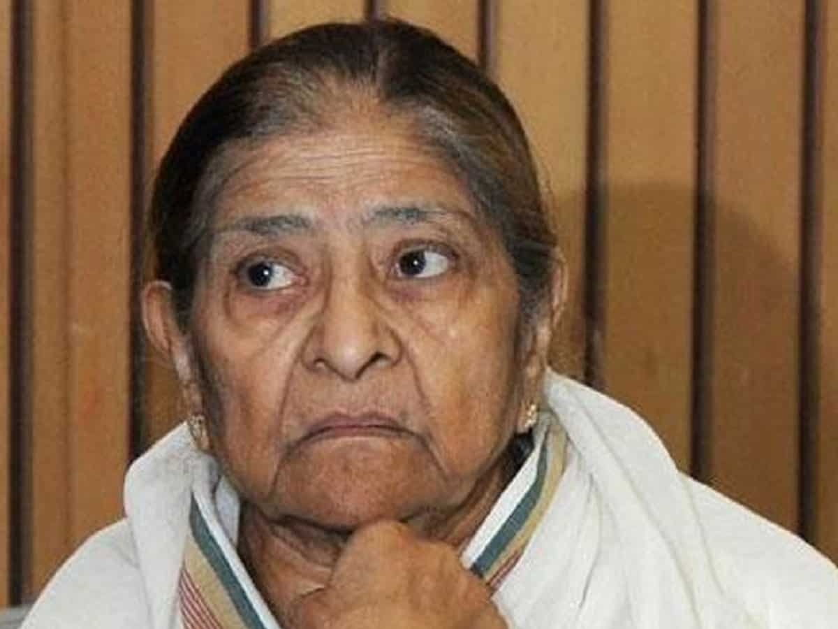 Zakia Jafri, 2002 Gujarat riot survivor and wife of MP Ehsan Jafri, passes away